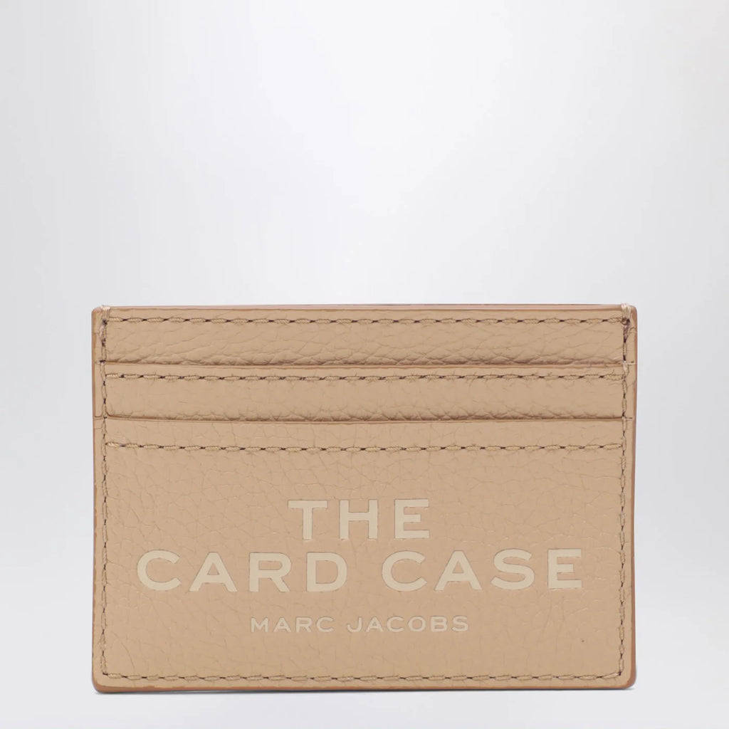 Marc Jacobs Camel full-grain leather cardholder