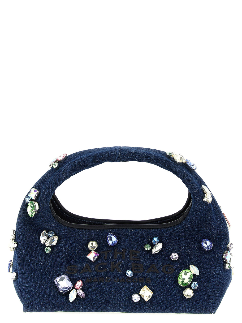 Marc Jacobs The Gem Denim Mini Sack Handbag