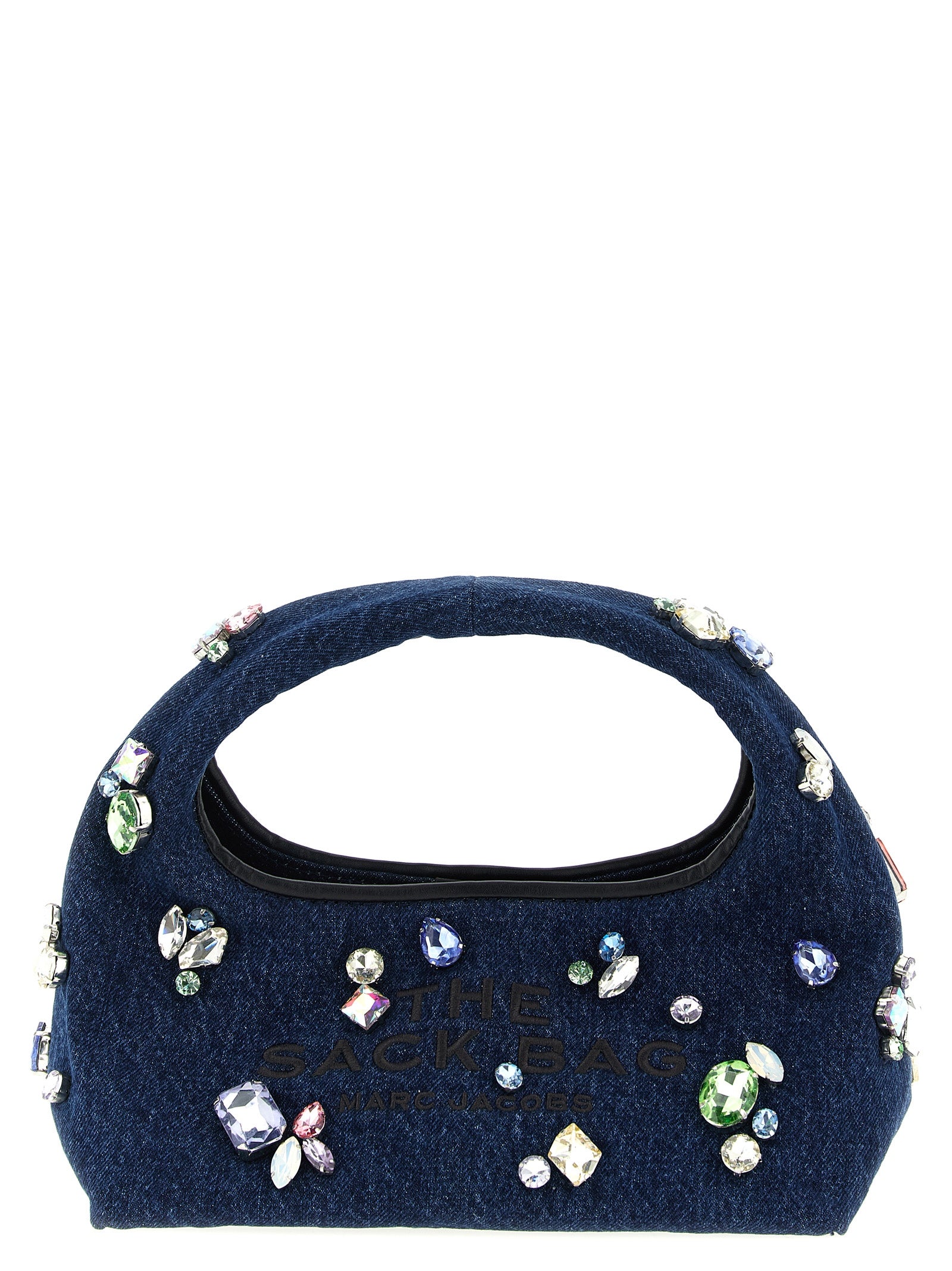 Marc Jacobs The Gem Denim Mini Sack Handbag