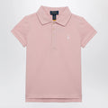 Polo Ralph Lauren Pink cotton polo shirt with logo
