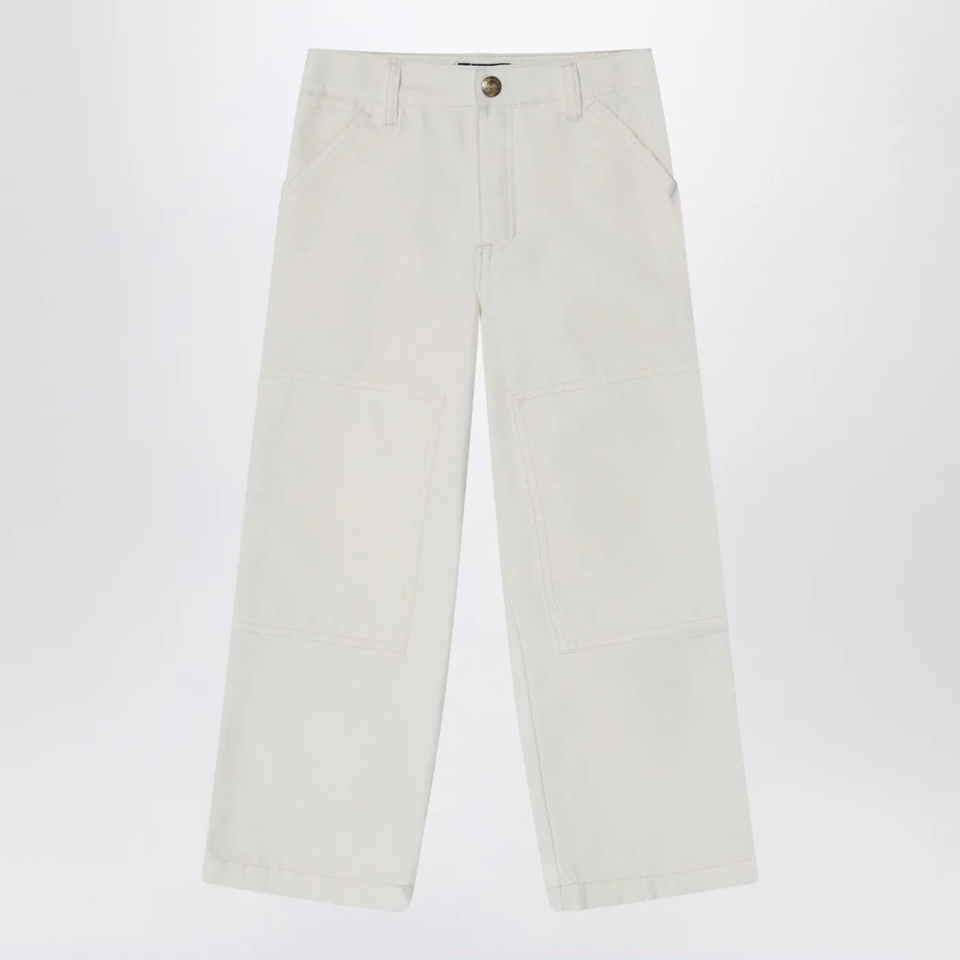 Polo Ralph Lauren White cotton trousers