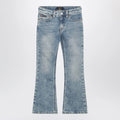 Polo Ralph Lauren Blue washed-effect jeans