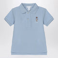 Polo Ralph Lauren Light blue cotton polo shirt with logo embroidery