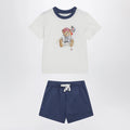 Polo Ralph Lauren White/blue Polo Bear two-piece set