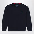 Polo Ralph Lauren Navy blue cotton sweater