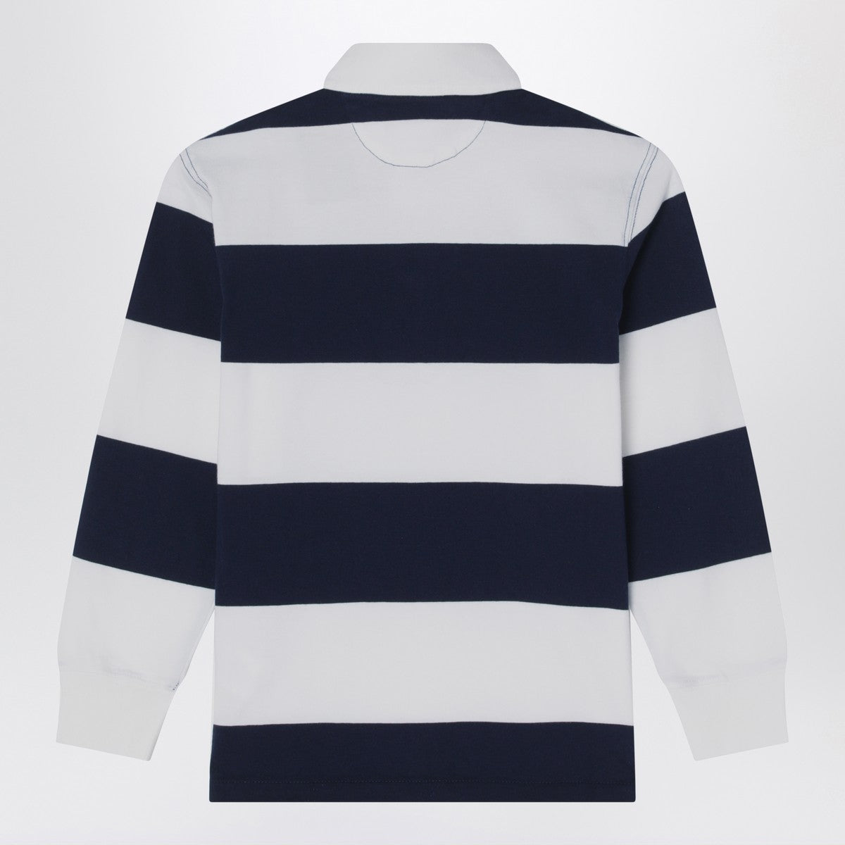 Polo Ralph Lauren White/navy blue striped polo