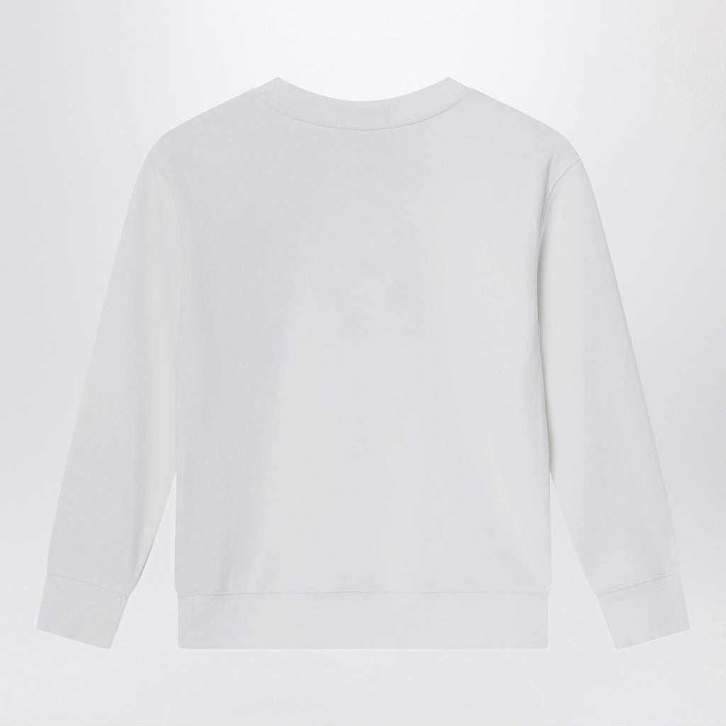 Polo Ralph Lauren White cotton sweatshirt with logo