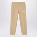 Polo Ralph Lauren Beige cotton jogging trousers with logo