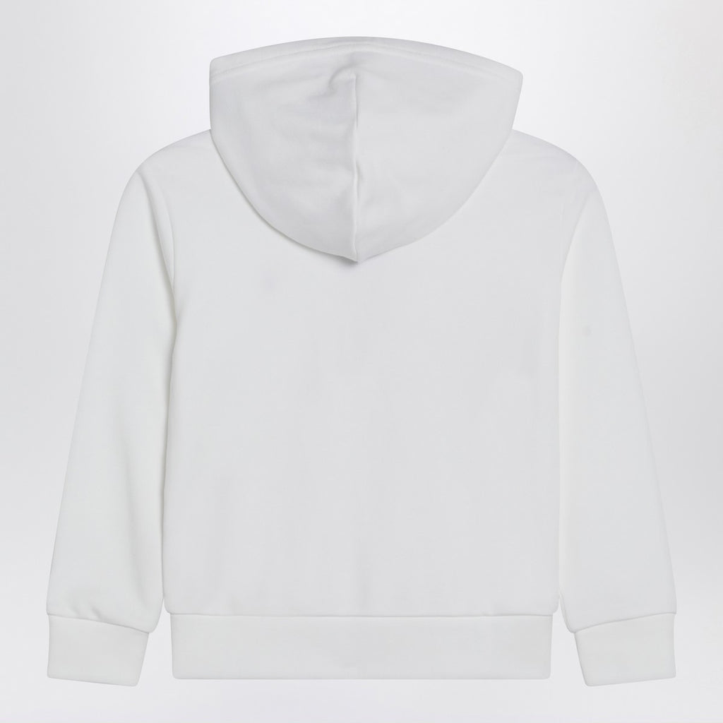 Polo Ralph Lauren White zip-up sweatshirt in cotton blend