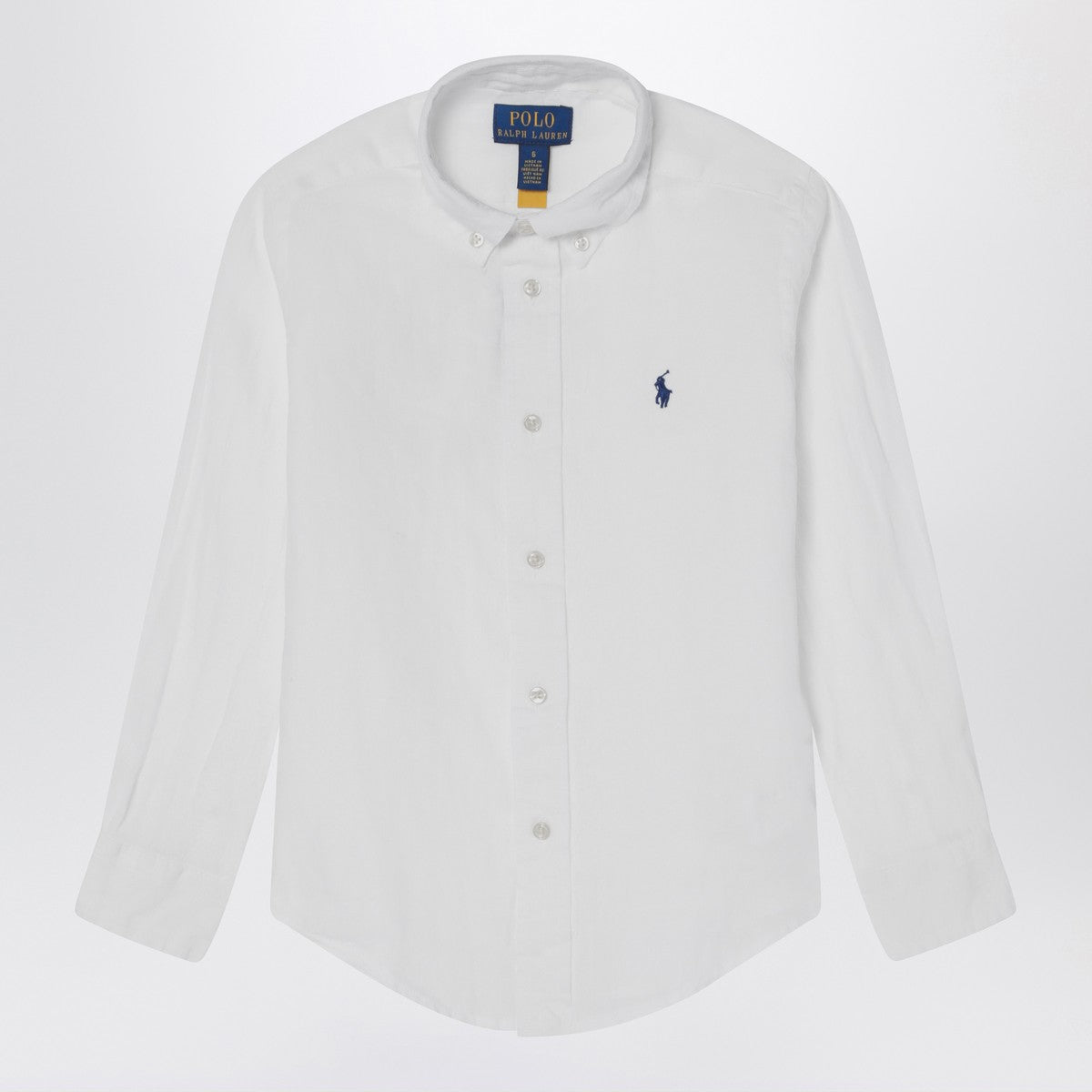 Polo Ralph Lauren White linen button-down shirt