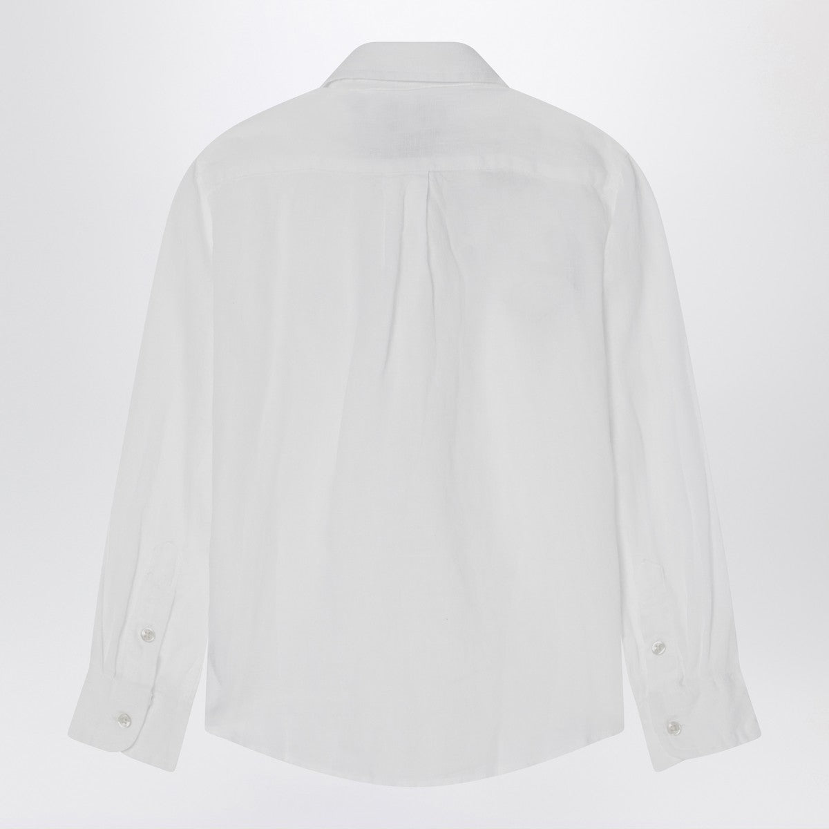 Polo Ralph Lauren White linen button-down shirt