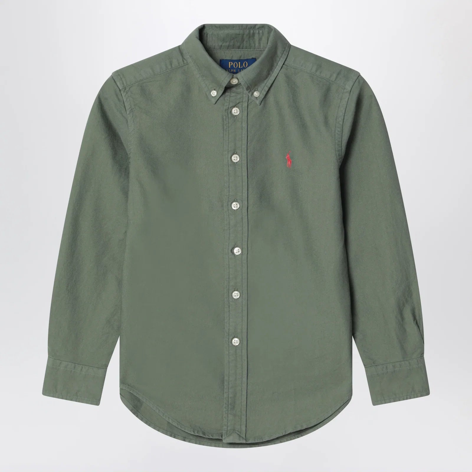 Polo Ralph Lauren Cargo green Classic-Fit Oxford shirt