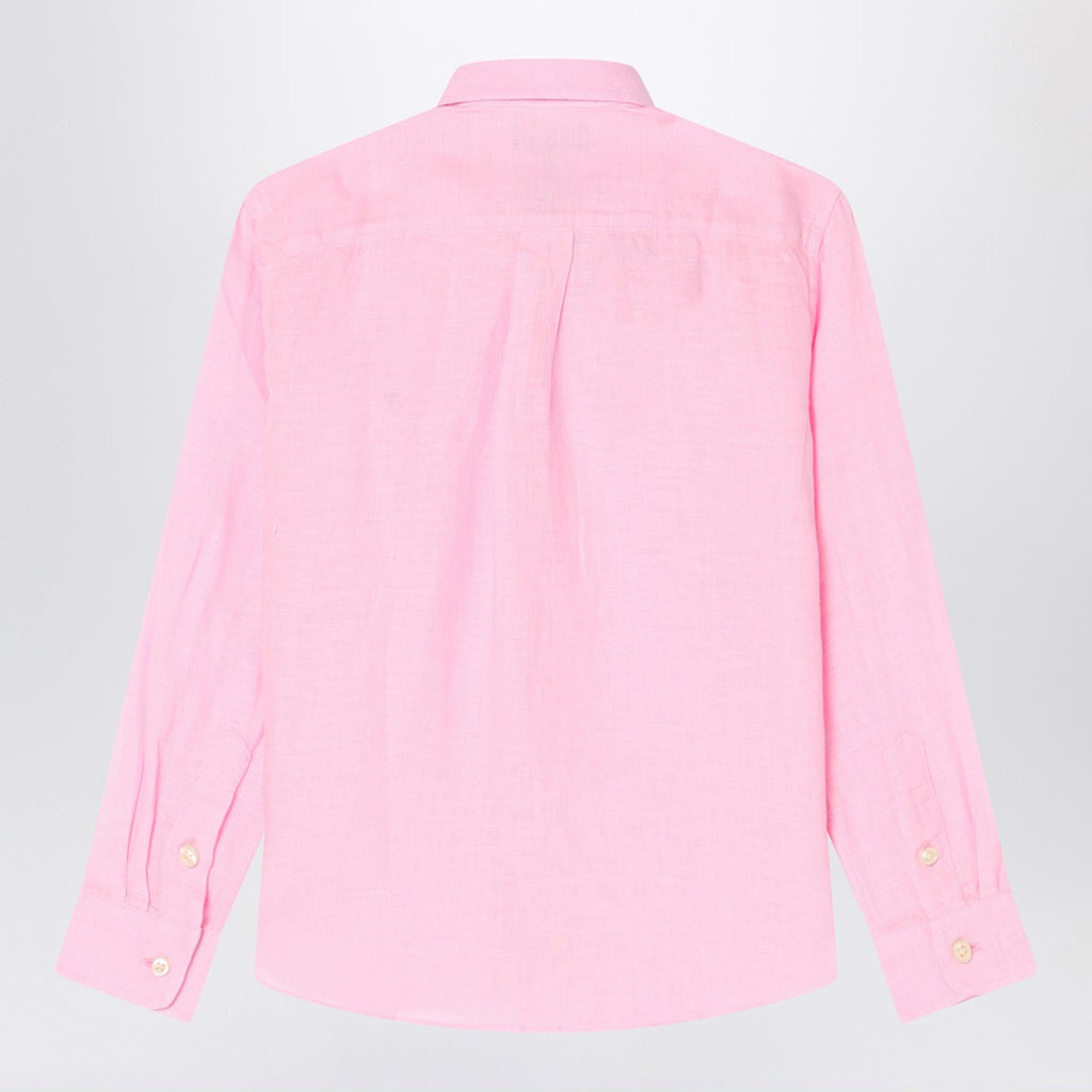 Polo Ralph Lauren Pink linen button-down shirt