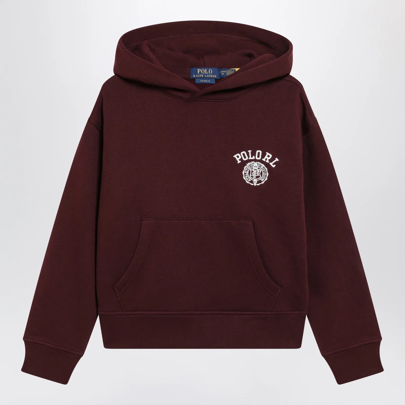 Polo Ralph Lauren Dark Burgundy The Big-Fit Hoodie