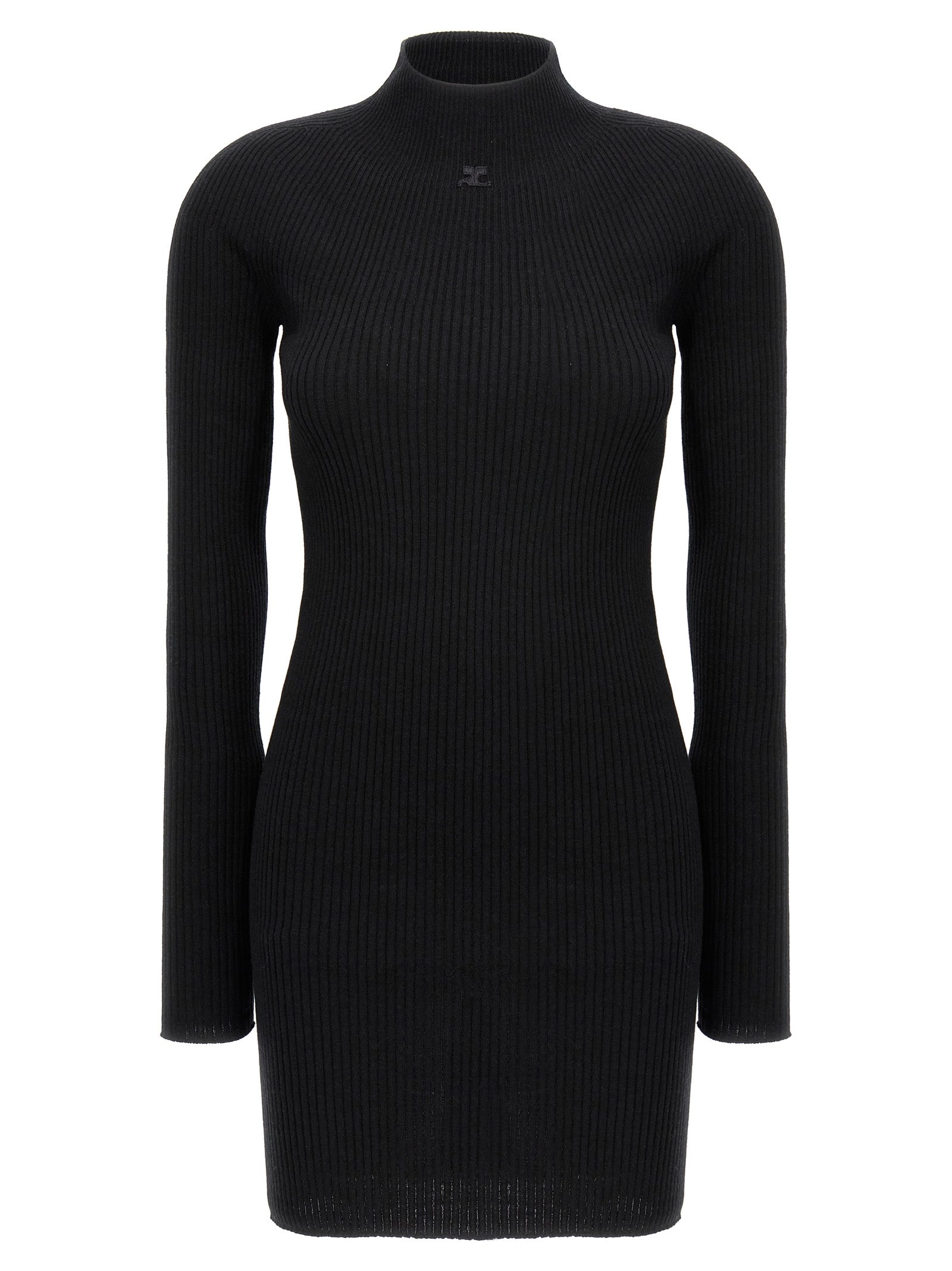 Courreges Solar Light Rib Dress