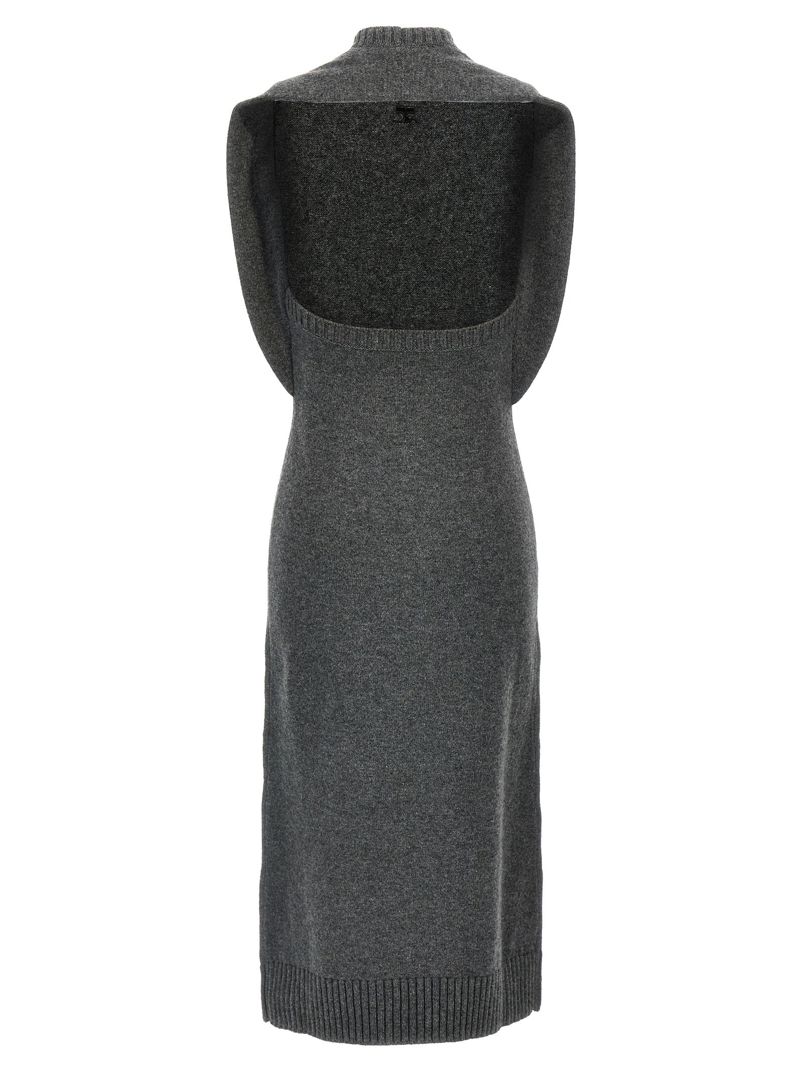 Courreges Over The Shoulder Drapè Dress