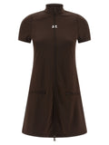 Courreges Interlock Tracksuit Mini Dress