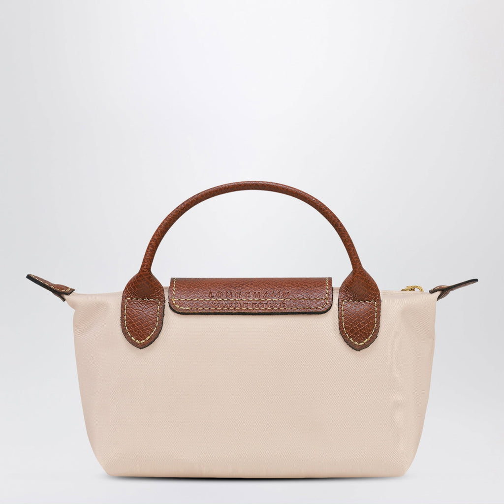 Longchamp Le Pliage Original Pebble clutch bag papier
