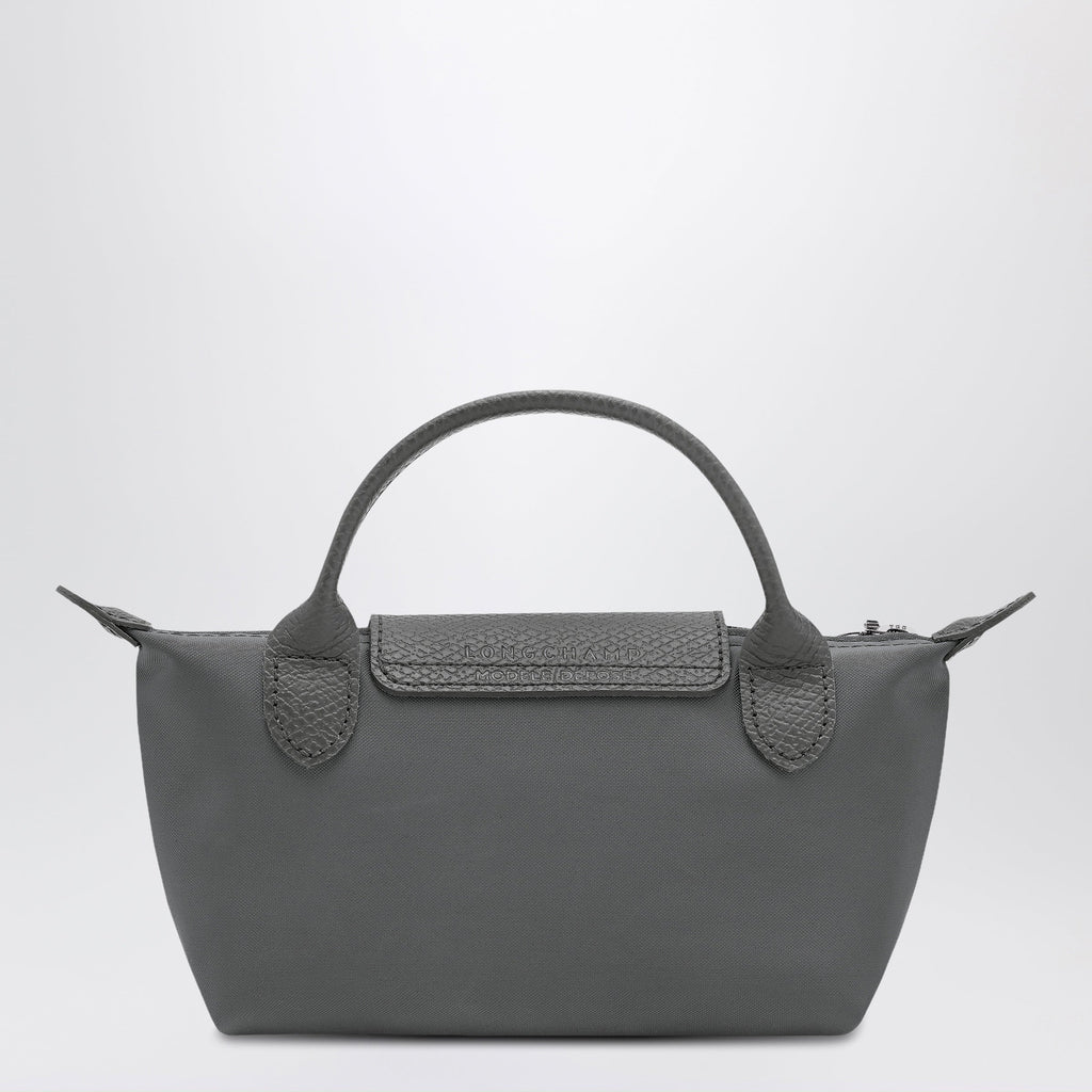 Longchamp Anthracite grey pochette Le Pliage One