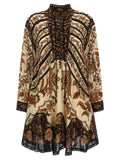 Farm Rio Majestic Garden Sand Dress