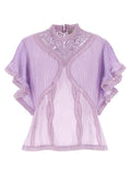 Farm Rio Openwork Detail Blouse