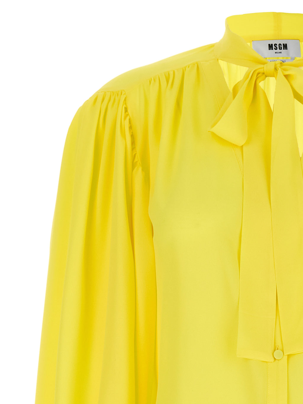 Msgm Bow Shirt