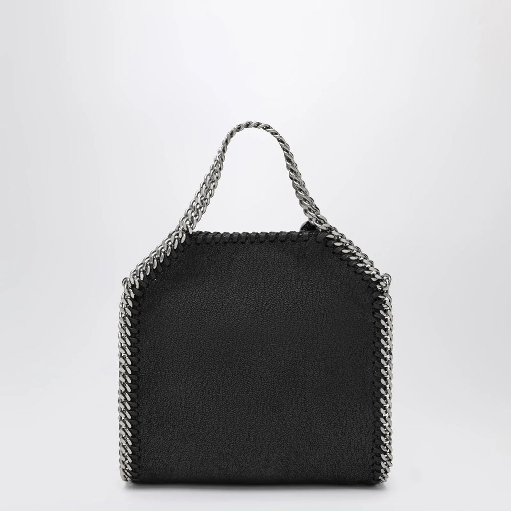 Stella McCartney Black Falabella micro tote bag
