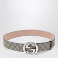 GUCCI GG Supreme fabric belt with GG buckle