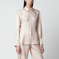 Róhe Light pink silk shirt