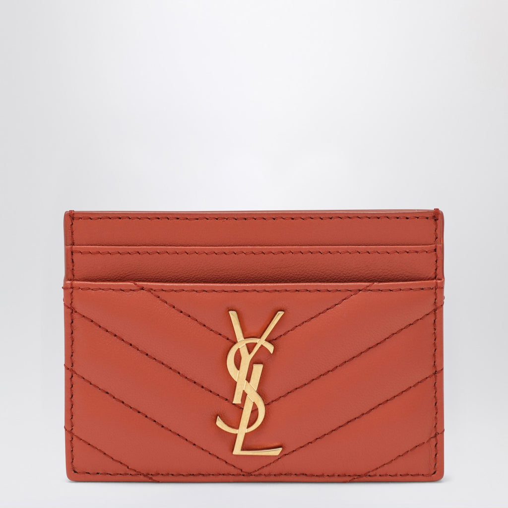 Saint Laurent Mandarin Cassandre card holder
