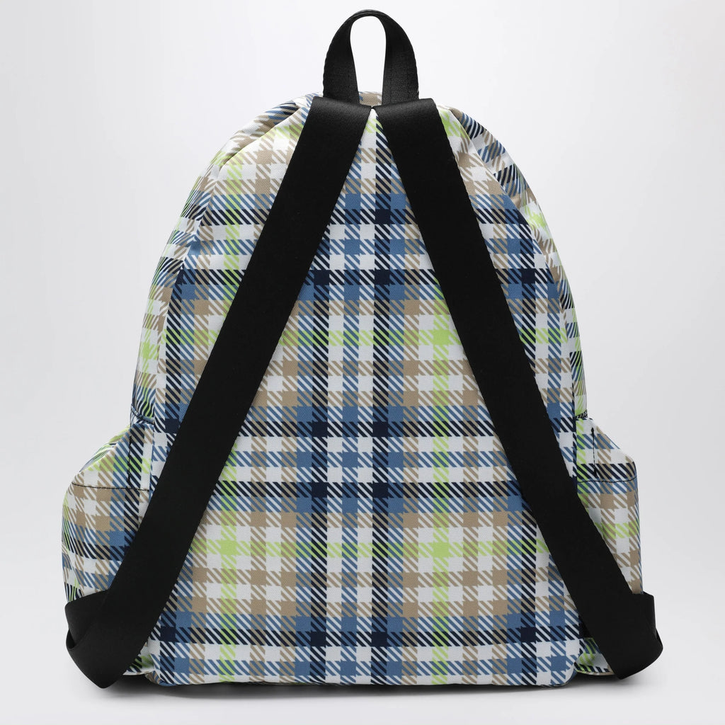 Vivienne Westwood Medium backpack with George check pattern and logo