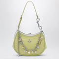 Vivienne Westwood Charm bag in lime croc-effect patent leather
