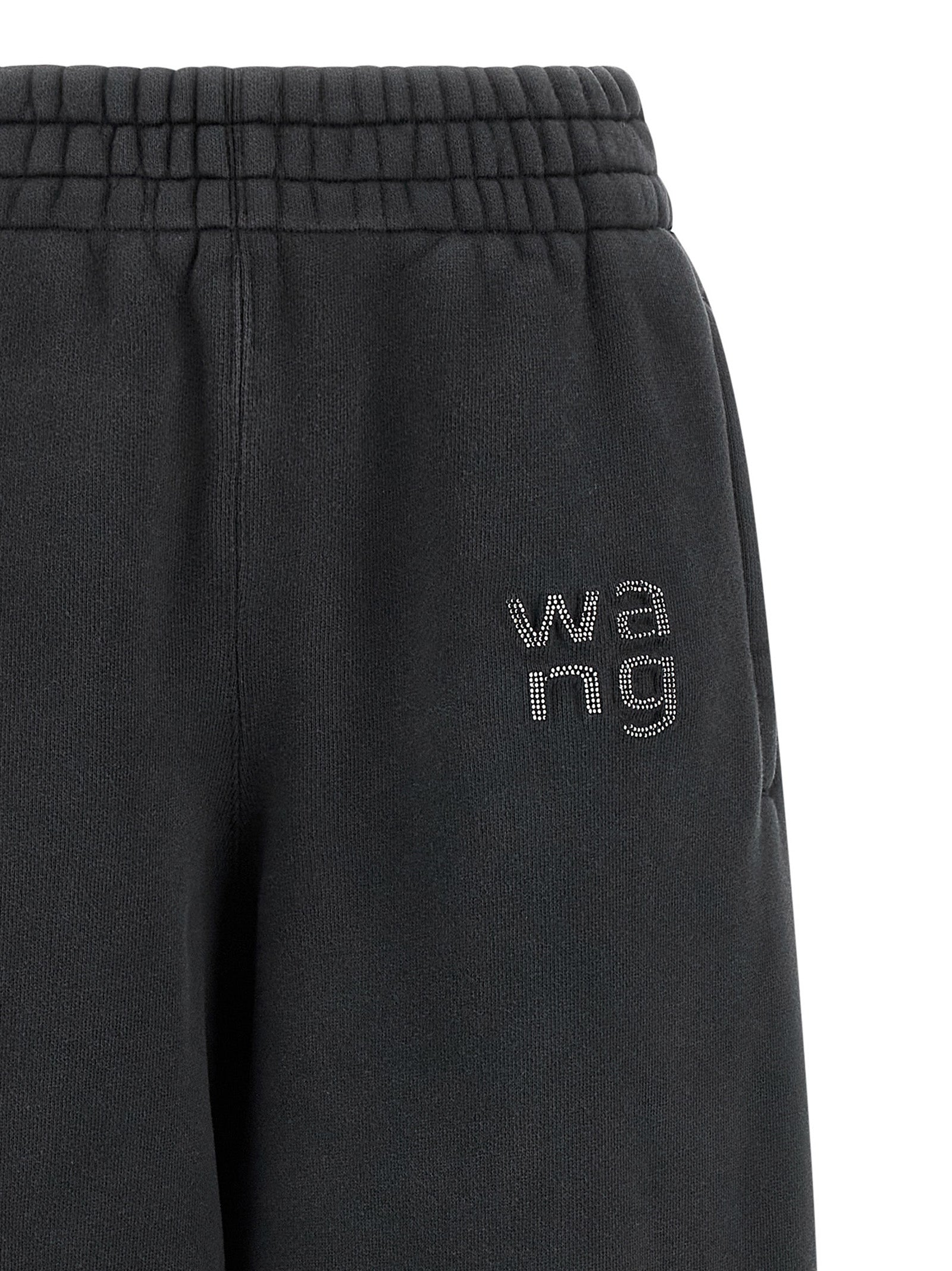 T By Alexander Wang Hotfix Logo Joggers