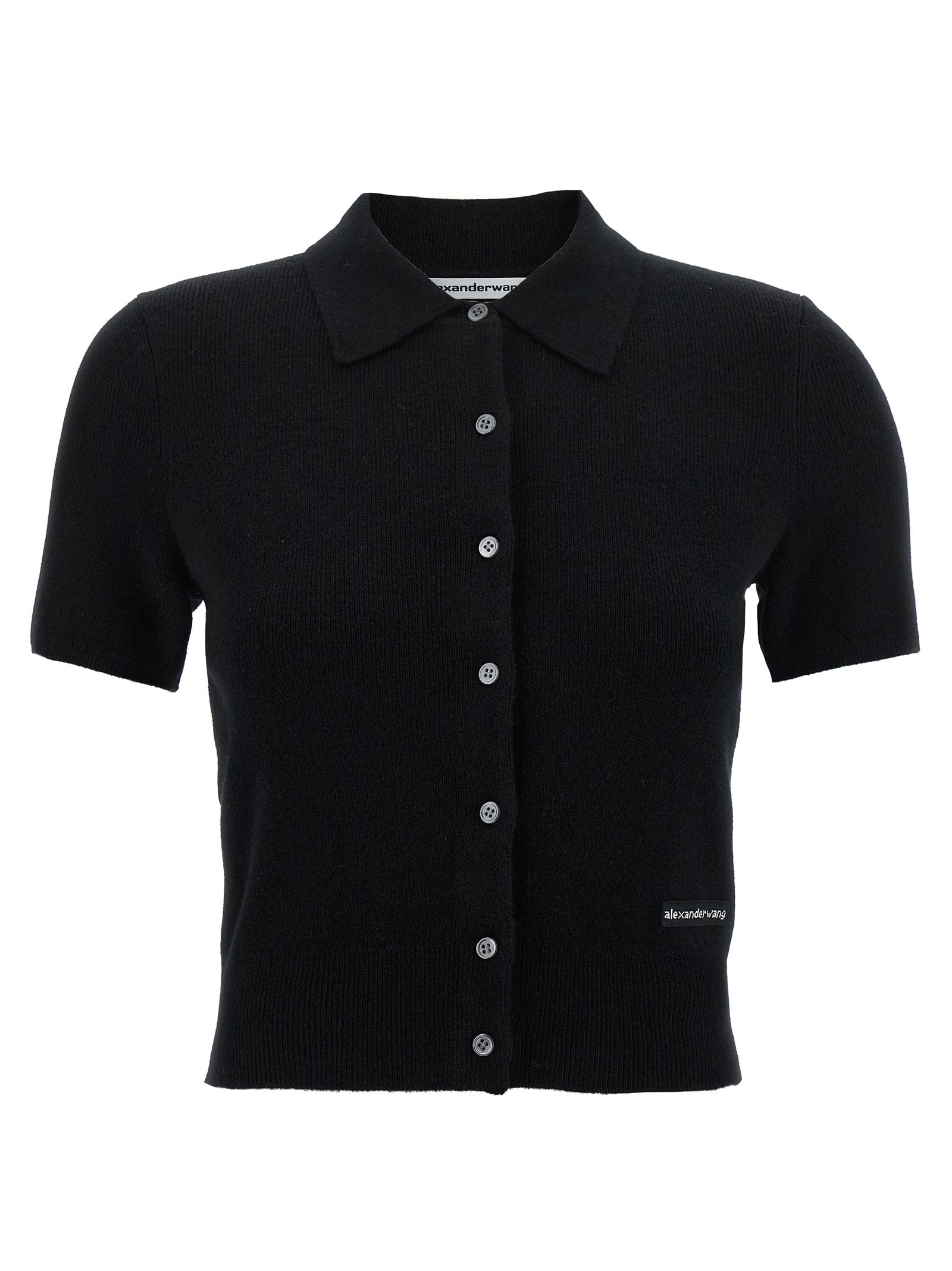 T By Alexander Wang Polo Cardigan