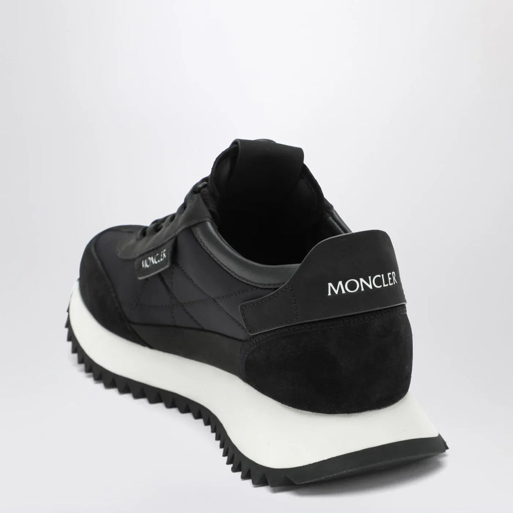 Moncler Pacey2 Sneakers in black suede and nubuck