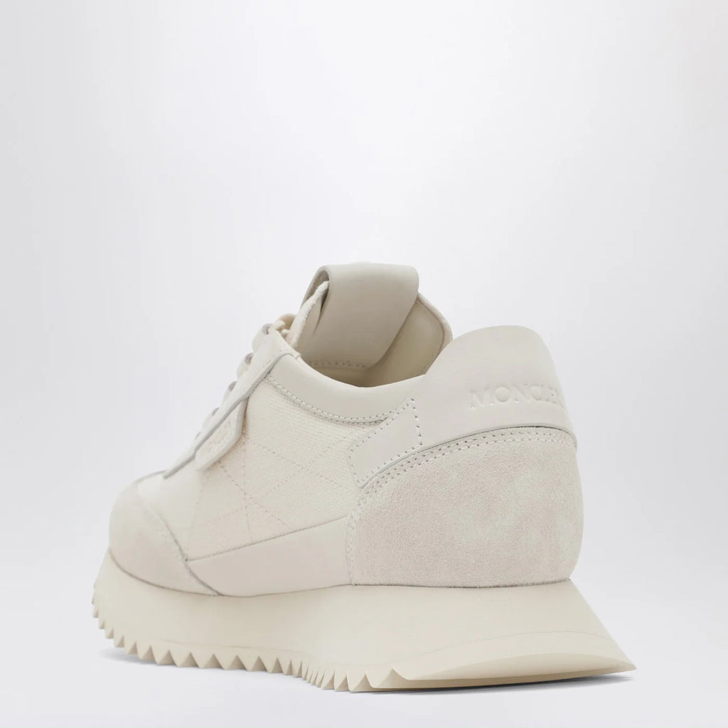Moncler Pacey2 Sneakers in beige canvas and leather