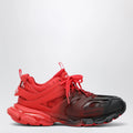 Balenciaga Track Gradient sneakers in red and black polyurethane