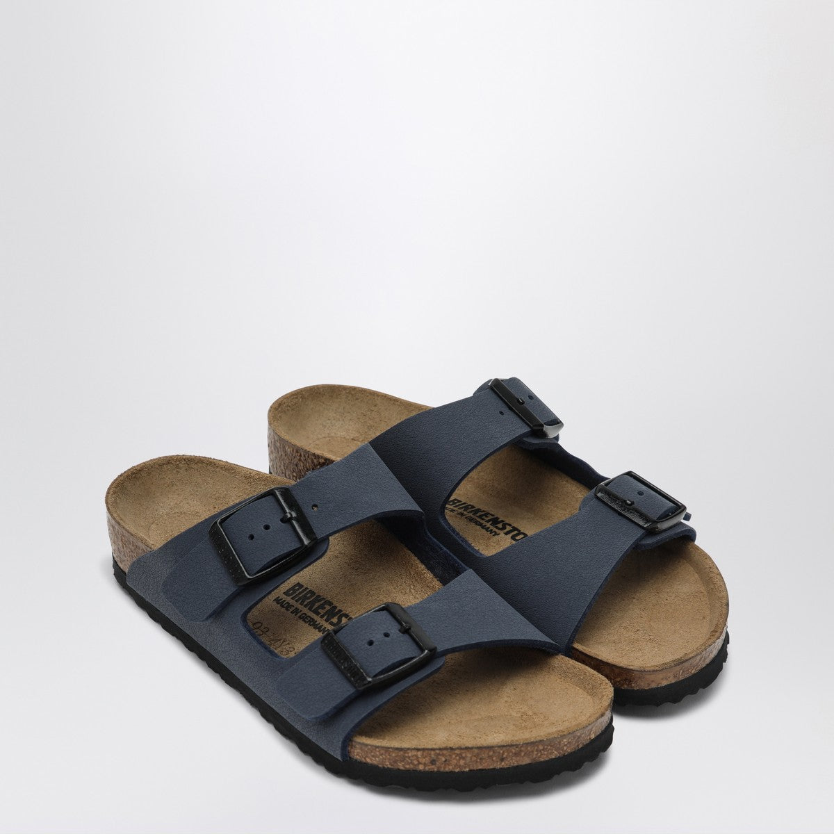 Birkenstock Slide Arizona Birko-Flor navy blue