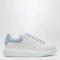 Alexander McQueen Oversize sneakers in white/powder blue