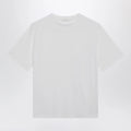 The Row Short-sleeve crewneck cotton T-shirt in white