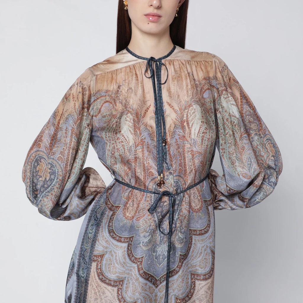 ZIMMERMANN Wanderlust blouse with tapestry print