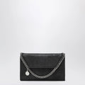 Stella McCartney Falabella crossbody wallet bag in black