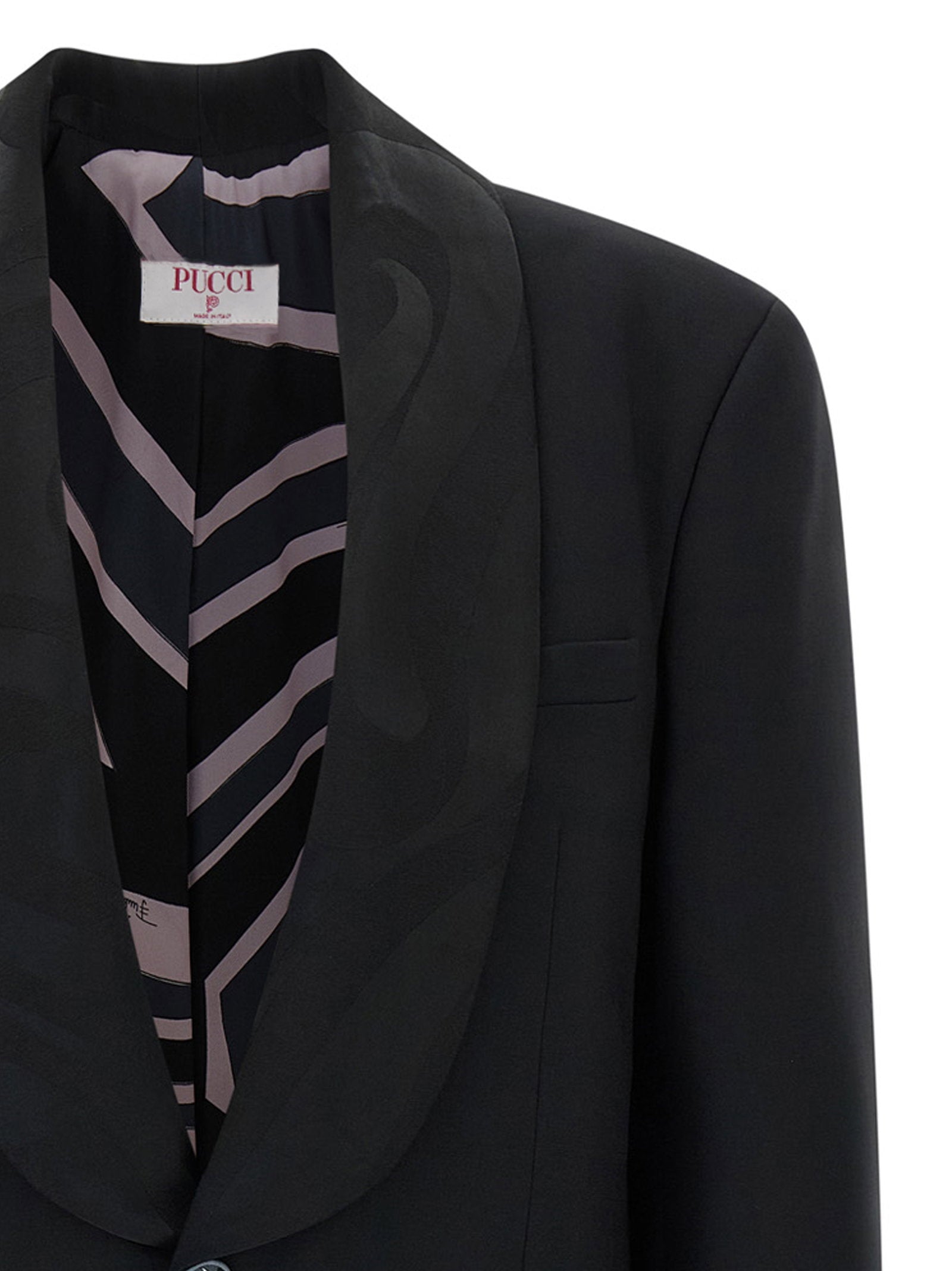 Emilio Pucci Labirinto Single-breasted Blazer
