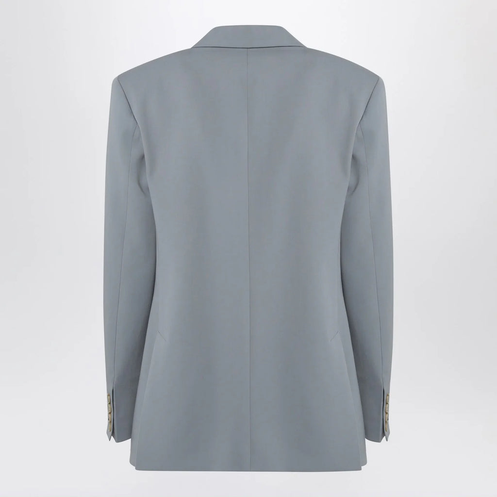 Stella McCartney Light grey wool double-breasted jacket
