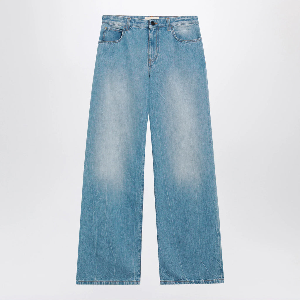 The Row Eglitta cotton denim jeans in blue