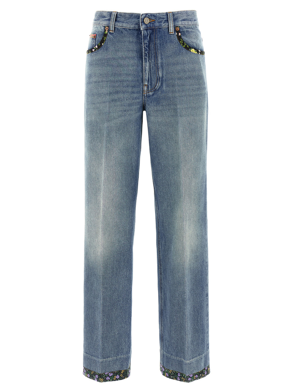 Valentino Garavani Floral Jeans