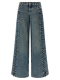 Stella Mccartney Lace-up Jeans