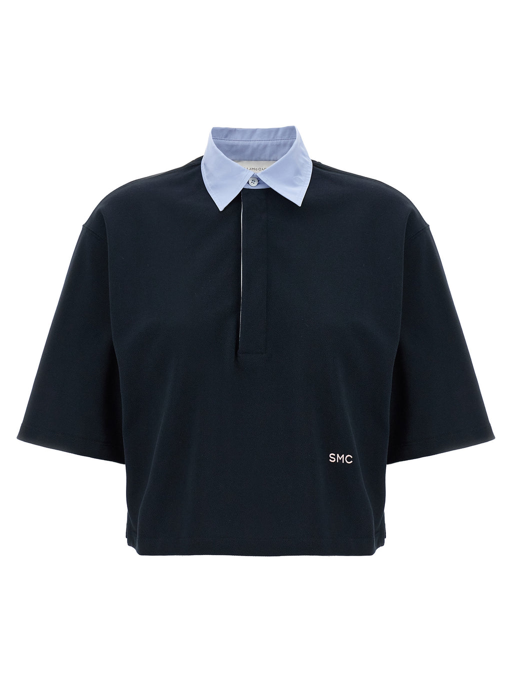 Stella Mccartney Cropped Piquet Polo