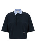 Stella Mccartney Cropped Piquet Polo
