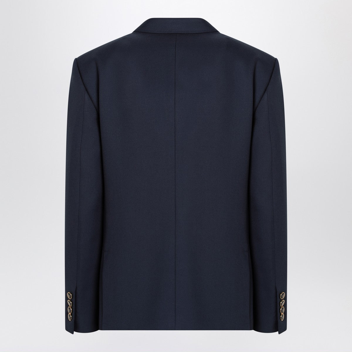 Valentino Blue single-breasted wool jacket